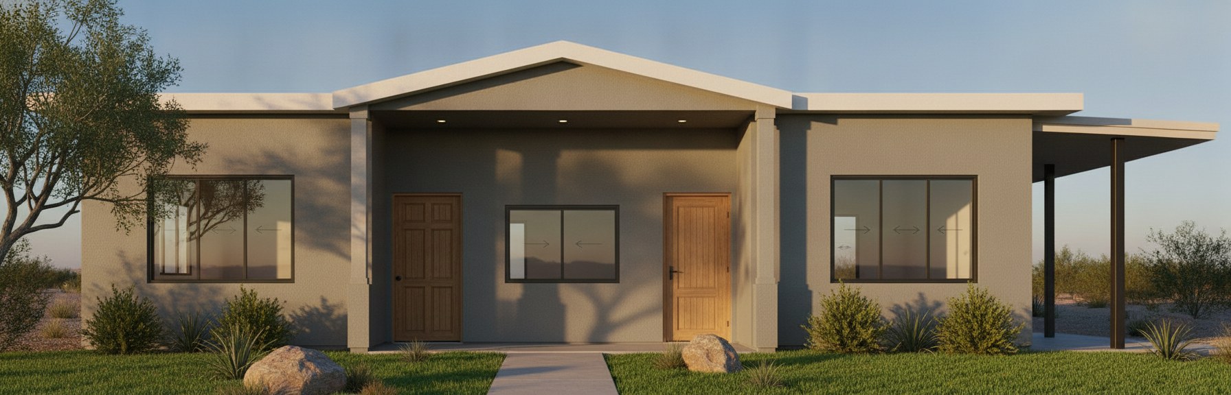 Front exterior rendering